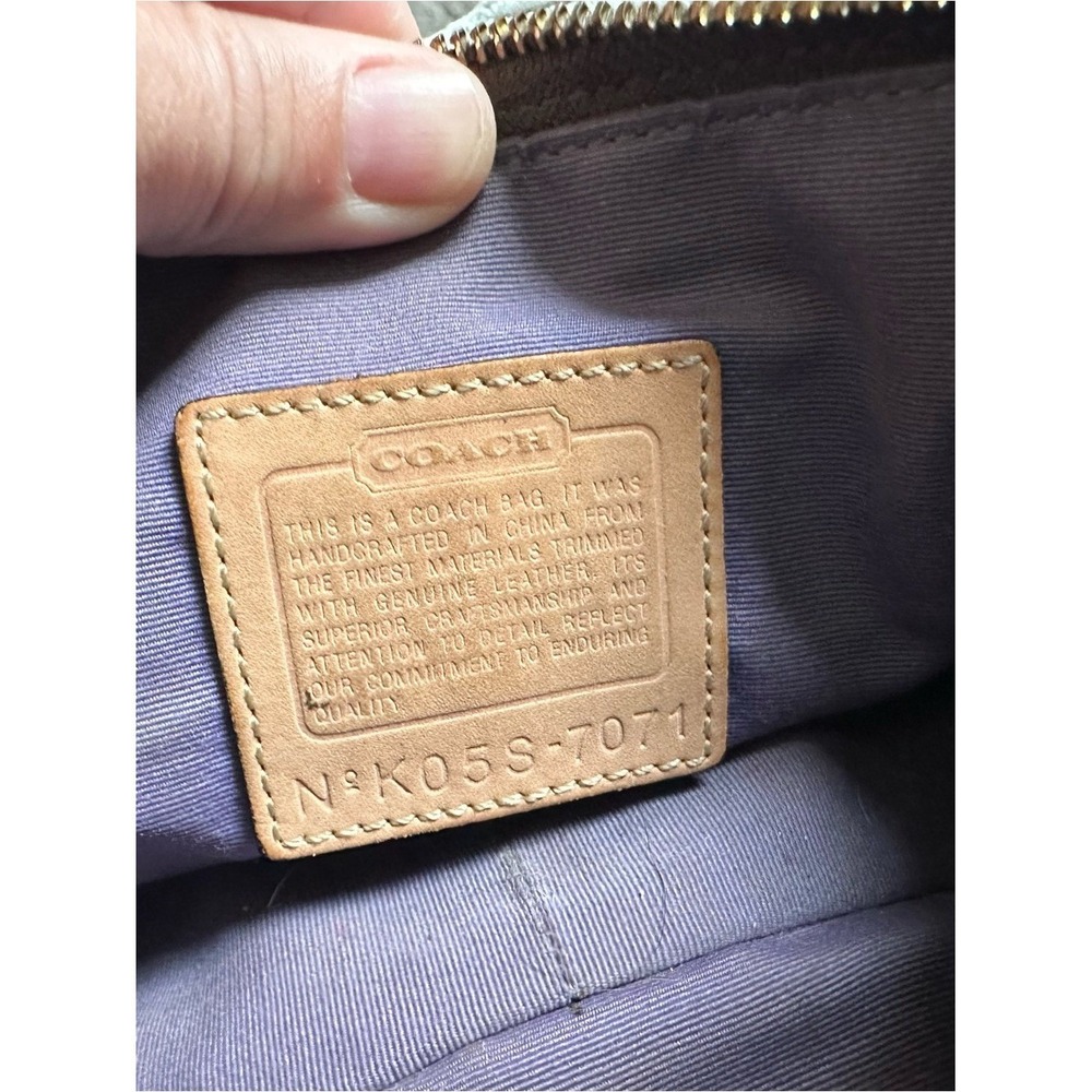 Coach y2k retired shoulder bag patchwork - Picture 7 of 7